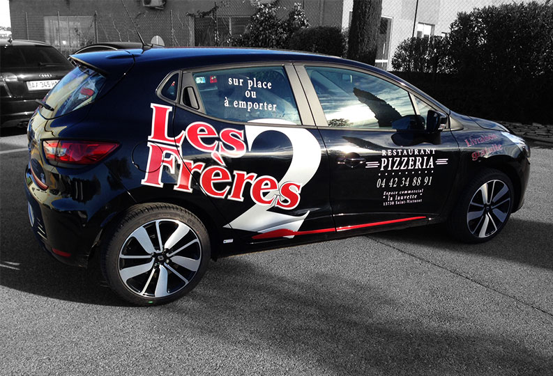 covering voiture les 2 freres restaurant marignane