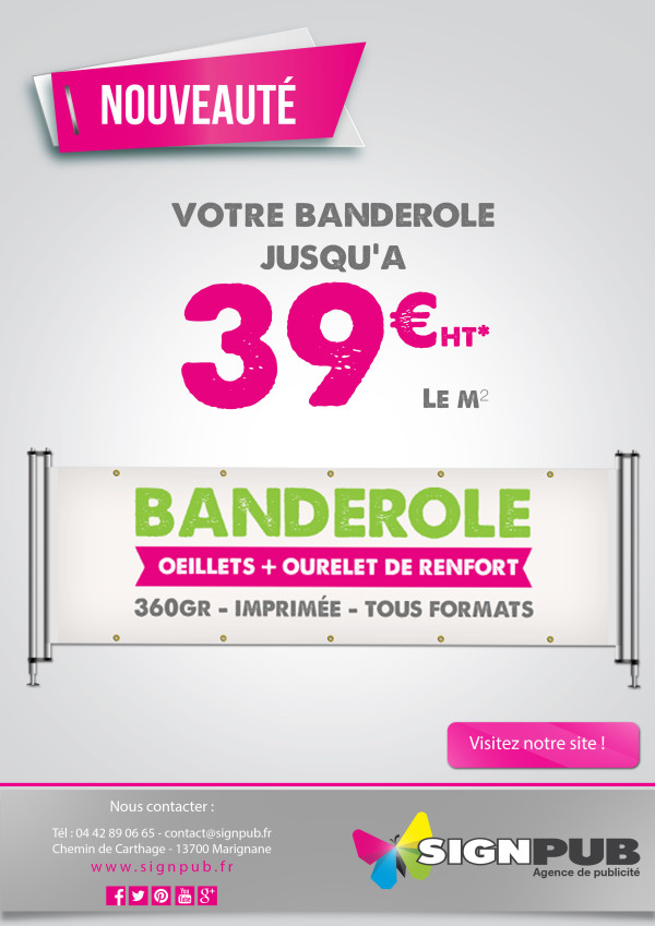 offre bache publicitaire