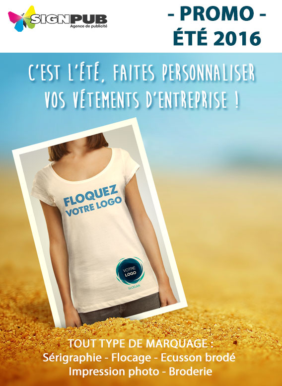 marquage tshirt broderie, flocage, sérigraphie, impression photo